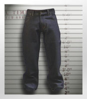 Prison Blues RELAXED FIT JEANS